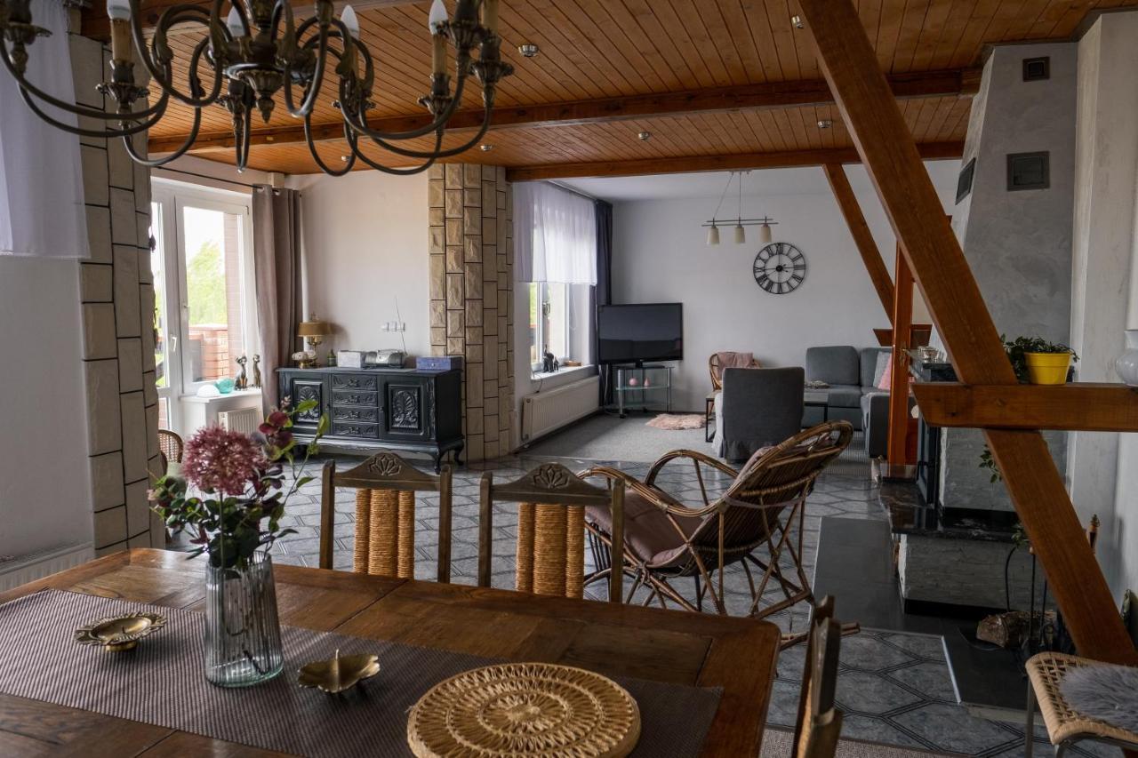Dom Na Wzgorzu Z Widokiem Na Jezioro Z Balia I Sauna Lipnica  外观 照片