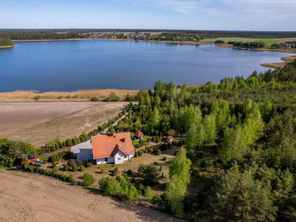 Dom Na Wzgorzu Z Widokiem Na Jezioro Z Balia I Sauna Lipnica  外观 照片