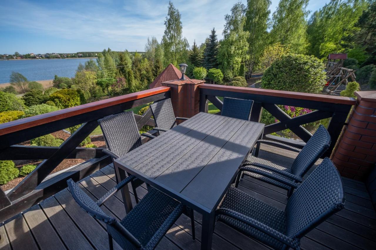 Dom Na Wzgorzu Z Widokiem Na Jezioro Z Balia I Sauna Lipnica  外观 照片
