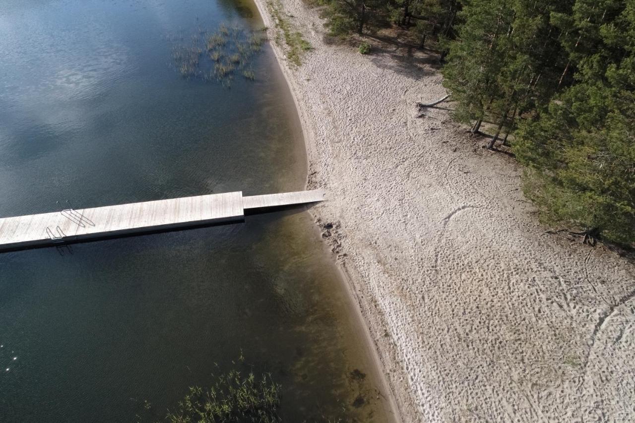 Dom Na Wzgorzu Z Widokiem Na Jezioro Z Balia I Sauna Lipnica  外观 照片